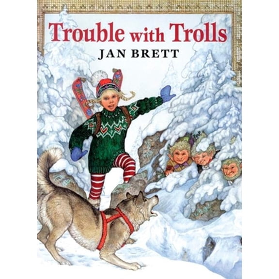 Pre-Owned Trouble with Trolls (Paperback 9780698117914) by Jan Brett