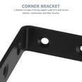 thumbnail image 5 of 10pcs Angle Brackets Shelf Brackets Angle Iron Brackets Heavy Duty L Brackets for Shelves, 5 of 5