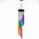 thumbnail image 1 of Campanas de viento para exteriores de metal con 14 tubos coloridos de aleación de aluminio tono profundo sonido relajante Patio porche patio trasero, 1 of 5