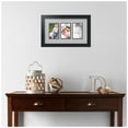 thumbnail image 2 of ArtToFrames Collage Photo Picture Frame with 3 - 3x5 Openings, Framed in Black with TV Grey and Black Mats (CDM-3926-65), 2 of 8