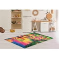 thumbnail image 3 of 3D Printeds Rug, Cool Rug, Classic Rug, Non Slip Rug, Mushroom Rug, Trendy Rugs, Modern Rug, Step Rug, Personalized Rug, Colorful Rug, 2.6'x4' - 80x120 cm, 3 of 8