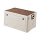 thumbnail image 2 of Contenedor de Almacenamiento Plegable, Caja de Almacenaje para Acampada con Asa, Organizador de Maletero de Coche Portátil para SUV, Senderismo, Picni Gran capa única, 2 of 8