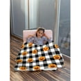thumbnail image 2 of Fall Decor Halloween Cute Pumpkins Blanket Microfiber Flannel Throw Lightweight Super Soft Cozy Blankets for Couch Bed Sofa Chair, Gift for Birthday Thanksgiving Halloween 40"x30"for Pet, 2 of 6