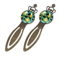 thumbnail image 2 of Pears Vintage Copper Crown-Shaped Bookmarks Set of 2 - Stainless Steel Reading Accessories for Book Lovers and Readers, 2 of 5