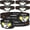 Charcoal Black, variant on PETGLE Headlamp Flashlight, Lumen Ultra-Light Bright LED Rechargeable Headlight with White Red Light, 2-Pack Waterproof Motion Sensor Head Lamp,8 Modes for Outdoor Camping Running Hiking Fishing