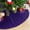 Purple, variant on Lava 36 inch Christmas Tree Skirt Black Glitter Sequin Tree Skirts Christmas Decorations for Birthday Halloween Party Supplies