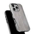 thumbnail image 6 of DesignSkinz Scratch-Resistant Hard Slim Case Compatible with iPhone SE Gen 2/3 (Compatible with MagSafe) - Smooth Gray Wood, 6 of 9