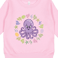 thumbnail image 3 of Inktastic Octopus Cute Girls Toddler Sweatshirt, 3 of 4