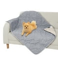 thumbnail image 7 of Kritter Planet Softness Waterproof Blanket for Dog&Pet Protective Couch,Floor and Fet Box,Decorated Home,Outdoor, Grey, 7 of 7