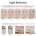 thumbnail image 2 of PureCozy 2'x6' Runner Rugs for Hallway Floral Farmhouse Entryway Bedroom Kitchen Laundry Soft Faux Wool Washable Non-slip Pink Rugs Carpets, Pink, 2 of 7