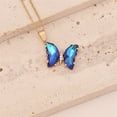 thumbnail image 1 of TopLLC Rings Multicolor Gradient Necklace Fashion Temperament Clavicle Chain a necklace, 1 of 2