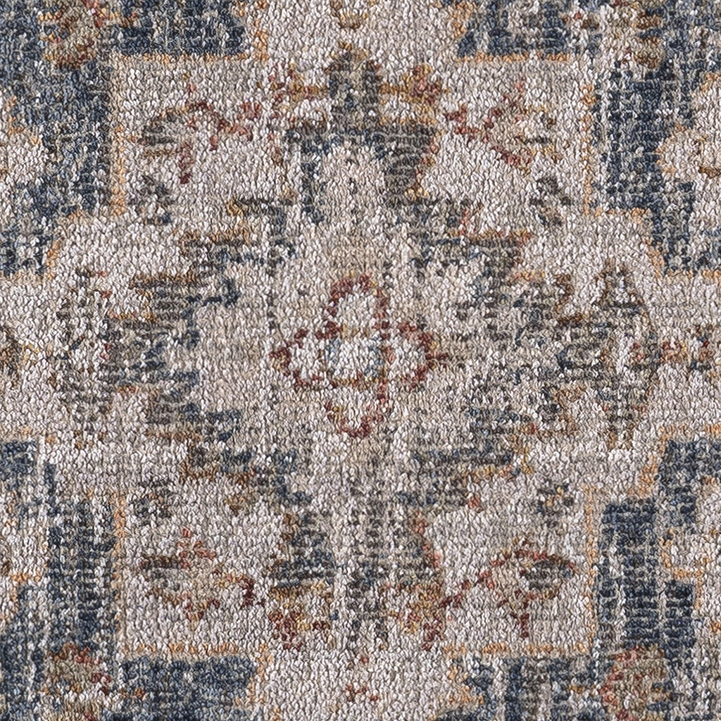 MAYEERTY 8'x10' Vintage Medallion Woven Area Rug for Living Room Bedroom