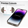 thumbnail image 4 of Case for iPhone 14 Pro 2022 (6.1 Inch), TPU Shockproof Phone Cover for iPhone 14 Pro Camera Protection Cover for Women Girls, Black Heart, 4 of 13