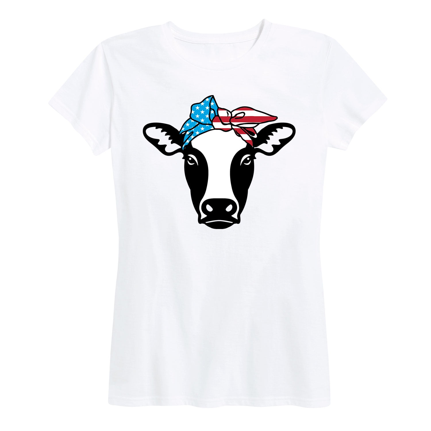 cow shirt with bandana