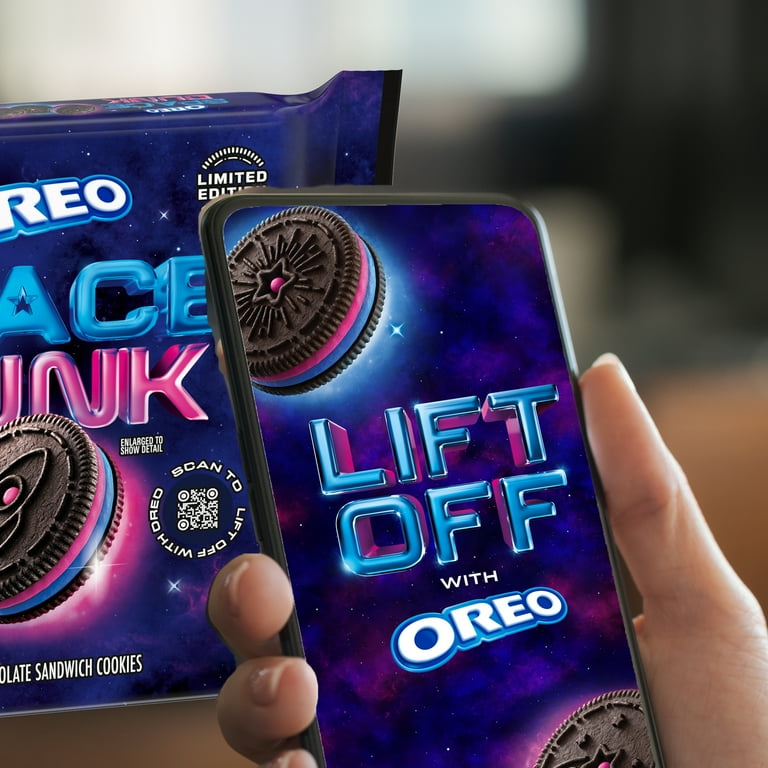 OREO Space Dunk Chocolate Sandwich Cookies with Cosmic OREO Space Dunk Chocolate Sandwich Cookies with Cosmic