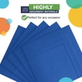 thumbnail image 2 of Servilletas de papel Party Solids, desechables, color azul oscuro, 2 capas x 100, 2 of 6