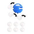 thumbnail image 2 of Entrenador de Pickleball, entrenamiento en solitario de Pickleball, práctico portátil con autopráctica de pelota de Pickleball para niños de deportes bola blanca, 2 of 8