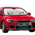 thumbnail image 2 of Bingfone Cute Panda Car Windshield Sun Shade Protector Keep Your Vehicle Cool Sun Shield Visor Cover Foldable For Car Truck Suv-Small, 2 of 9