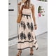 thumbnail image 4 of Vestido PRETTYGARDEN 2025 Maxi Floral Boho Sin Mangas XL, 4 of 5