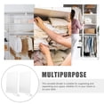 thumbnail image 3 of WRISTBIQUE 2Pcs Multi-Function Transparent Shelf Divider Plastic for Home Closet and Cabinet Storage, 3 of 8
