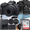 thumbnail image 1 of Canon EOS R100 Cámara sin Espejo con RF-S 18-45 Mm + Lente 18-150 Mm + Tarjeta de Memoria SanDisk de 32 Gb + Estuche + Paquete de Accesorios ZeeTech, 1 of 10