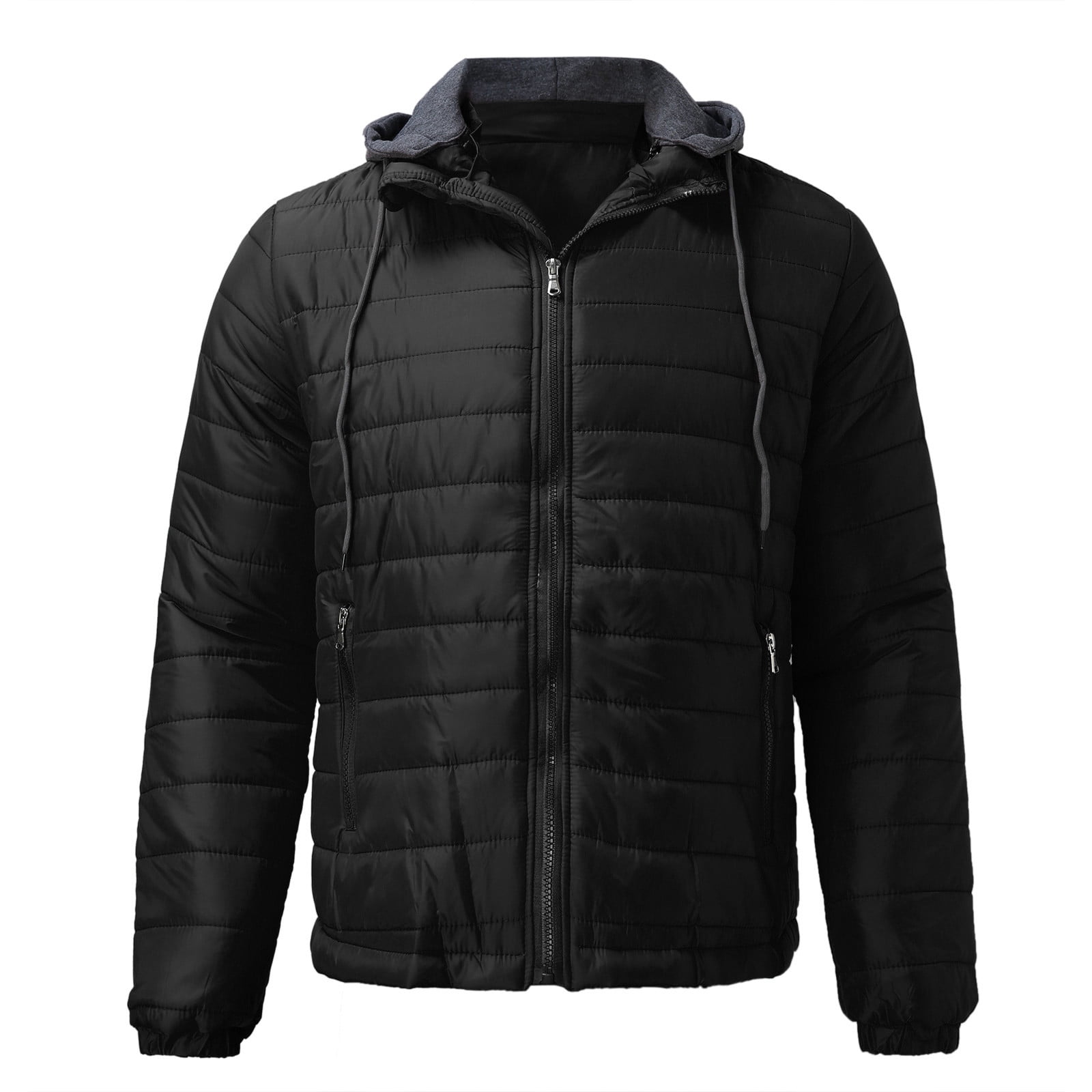 LEEy world Winter Coats For Men Men s Full Zip Softshell Winter