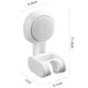 thumbnail image 1 of Soporte de cabezal de ducha ajustable con ventosa, soporte de pared portátil para baño, 1 of 5
