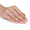 thumbnail image 5 of Everly Women's Diamond 10K White Gold Engagement Ring, 5 of 7