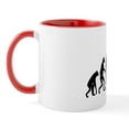 thumbnail image 2 of CafePress - Football Punter Evolution Mugs - 11 oz Ceramic Mug - Novelty Coffee Tea Cup, 2 of 6