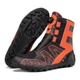 thumbnail image 4 of Men's And Women's All-season Motorcycle Riding Boots And Motorcycle Shoes,Black orange,41, 4 of 18