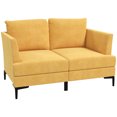 thumbnail image 1 of HOMCOM Canapé d'Amour 54 Pouces pour Chambre, Meubles Modernes, 1 of 9