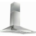 thumbnail image 3 of 36 inch Range Hood Wall Mounted Vent Hood Stainless Steel Ducted/Ductless 3 Speed Exhaust Fan, 3 of 12
