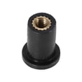 thumbnail image 1 of 10pcs Screw Nuts Rubber Motorcycle Rubber Motorcycle Windscreen Windscreen Nuts Shock-proof Motorbike Well Fasteners, M4, 1 of 6