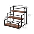 thumbnail image 2 of Coffee Syrup Rack 3-Storey Storage Rack Wine Rack Kitchen Seasoning, 2 of 5