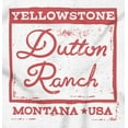 thumbnail image 2 of Yellowstone Dutton Ranch USA Stamp Romper Boys or Girls Infant Baby Brisco Brands NB, 2 of 6