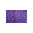 thumbnail image 2 of Hyknon Thickened Bathroom Rugs Non-Slip Soft Bath Mat for Shower Toilet Washable Absorbent Carpet for Living Room Restroom, Purple, 31.5x19.7", Easy to Clean, 2 of 7