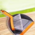thumbnail image 2 of WRITWAA Household Cleaning Tools Mini Sweeper Bending Handle Orange for Hardto 2-Piece Set, 2 of 8