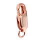 thumbnail image 5 of Conectores para collar y pulsera con forma de langosta en plata de ley 925 - Oro Oro rosa, 5 of 7