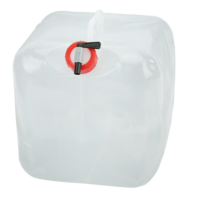 Plastic Collapsible Water Canister, Handle Collapsible Water Canister With Tap For Fishing 10L