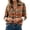 y790_Coffee, variant on Flannel Shirt Women Plaid Long Sleeve Button Down Drawstring Hoodie Shacket with Pocket Trendy Loose Shirt Jacket, S-2XL