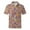 Pink, variant on RMGVDSD Polo Shirts for Men Ethnic Style Print Hawaiian Shirts For Men Summer Beach Casual Short Sleeve Button Down Shirts Lightweight Athletic Shirts