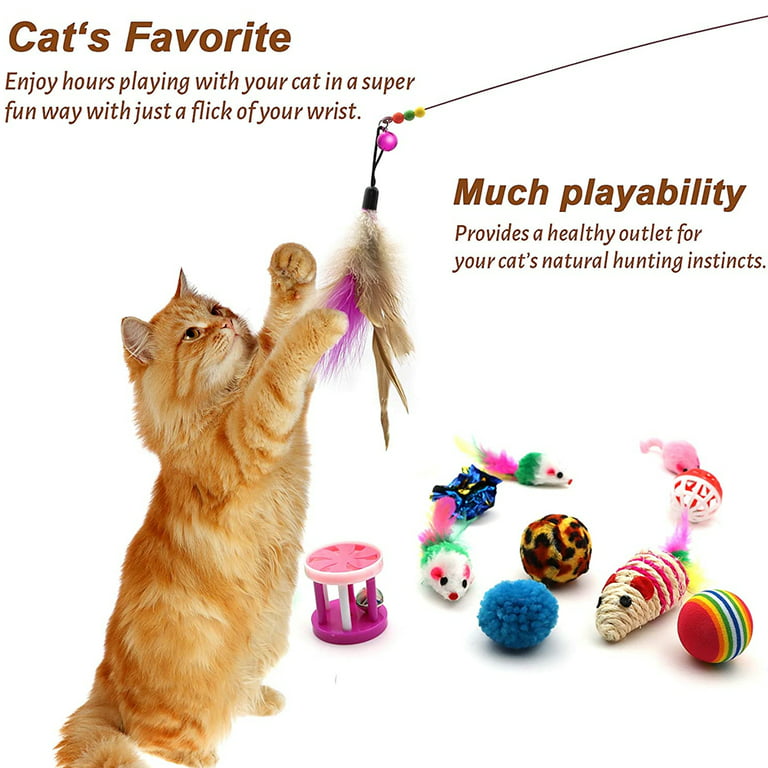 Super Kitty Value Pack Cat Toys