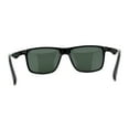 thumbnail image 4 of Polarized Gentlemens 90s Slick Sport Horn Rim Sunglasses Shiny Black Green, 4 of 4