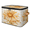 Multicolor 4, variant on ADECORIVY Vintage Mushroom,rustic Fall Storage Bin with Lid, Decorative Storage Boxes Cube for Shelves, Foldable Storage Baskets Closet Clothes Organizer with Handles