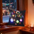 thumbnail image 4 of Hometravel LED Christmas Pillow, Two Mode Switching Flash and Steady Light, Printed Design Sofa Cushion, Holiday Gift for Home Decor, Festive Atmosphere, 4 of 6