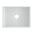 thumbnail image 3 of Olde London Farmhouse Fireclay 24" Kitchen Sink with Grid and Strainer in White, 3 of 7