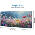 thumbnail image 2 of Mouse Pad, Large Japanese Desk Mat, XL Anime Gaming Keyboard Mat, Non-Slip Rubber Base, Big Extended Desk Protector for Home Office, 31.5”x11.8”, 2 of 9