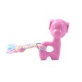 thumbnail image 1 of SSBSM Bite Resistant Dog Interactive Toy - Soft Animal Shape Teething Toy for Small and Medium Dogs - Indoor Fun, 1 of 8