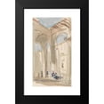 thumbnail image 2 of Hercules Brabazon Brabazon 15x24 Black Modern Framed Museum Art Print Titled - Figures in an Eastern Colonnade, 2 of 5