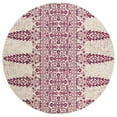 thumbnail image 3 of SAFAVIEH Evoke Maximillian Southwestern Area Rug, Ivory/Fuchsia, 6'7" x 6'7" Round, 3 of 9